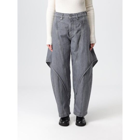 Jw Anderson Jeans Woman Grey